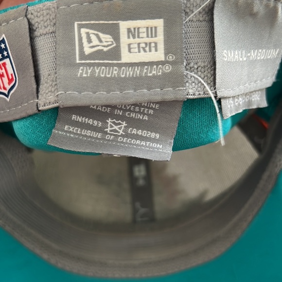 🏈🐬🧢Miami Dolphins Fitted Hat - Picture 4 of 7